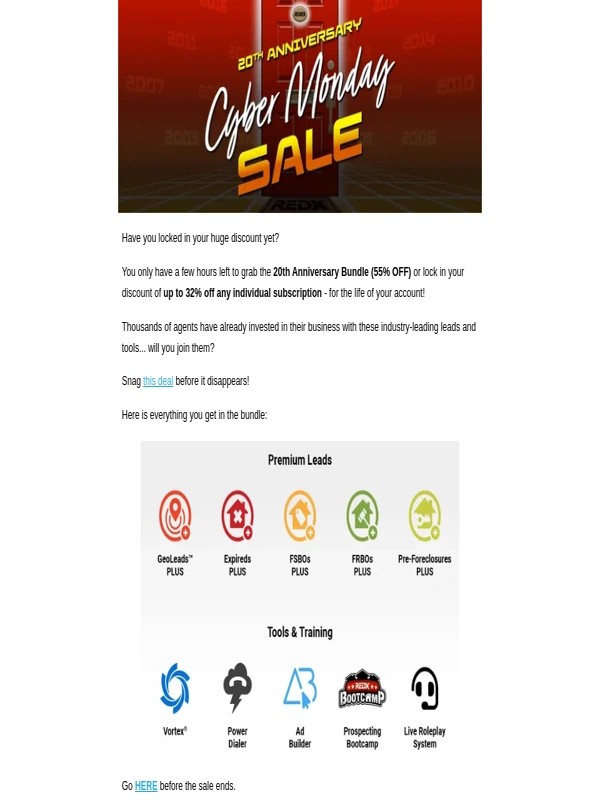 Redx - Have you locked in your discount
