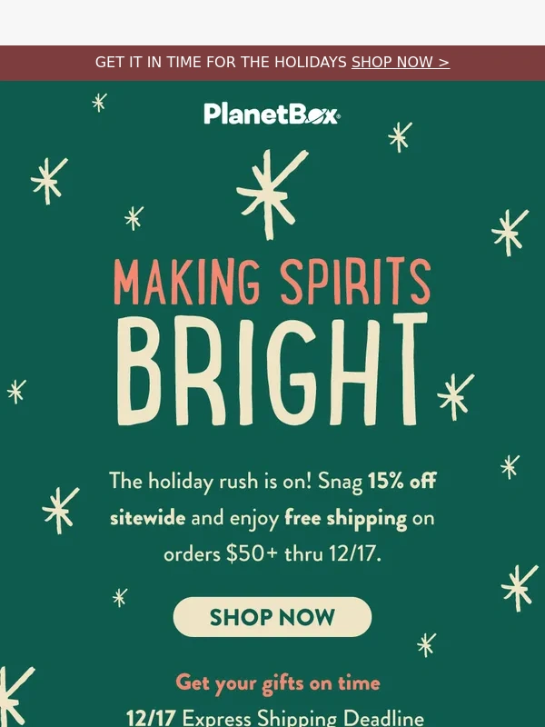 Planetbox - ❄️ Winter treat ideas + Holiday Deals!