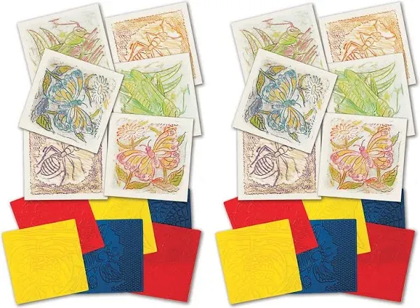 Roylco Bug Rubbing Plates