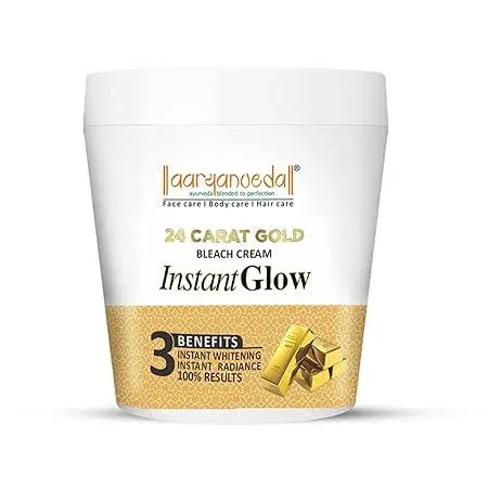 Aaryanveda 24 Carat Gold Bleach Cream
