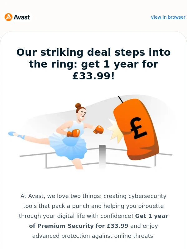 Avast - ? Score a knockout deal from Avast!
