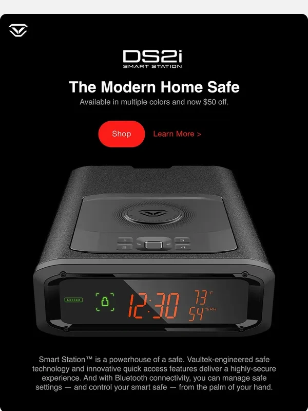 Vaultek Safe - Unwrap DS2i Smart Station