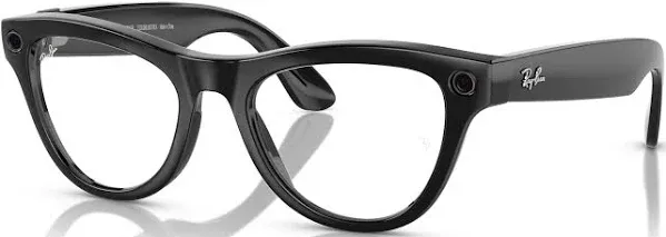 RW4010 Ray-Ban Meta Skyler Chalky Gray - Unisex Sunglasses, Cinnamon Pink Lens