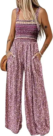 Dokotoo Women's Casual Loose Overalls Jumpsuit