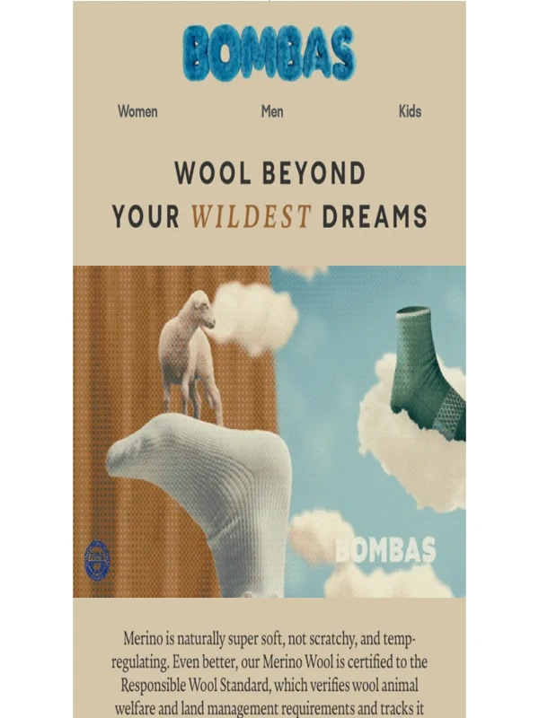 Bombas - Let's Talk About Merino Wool