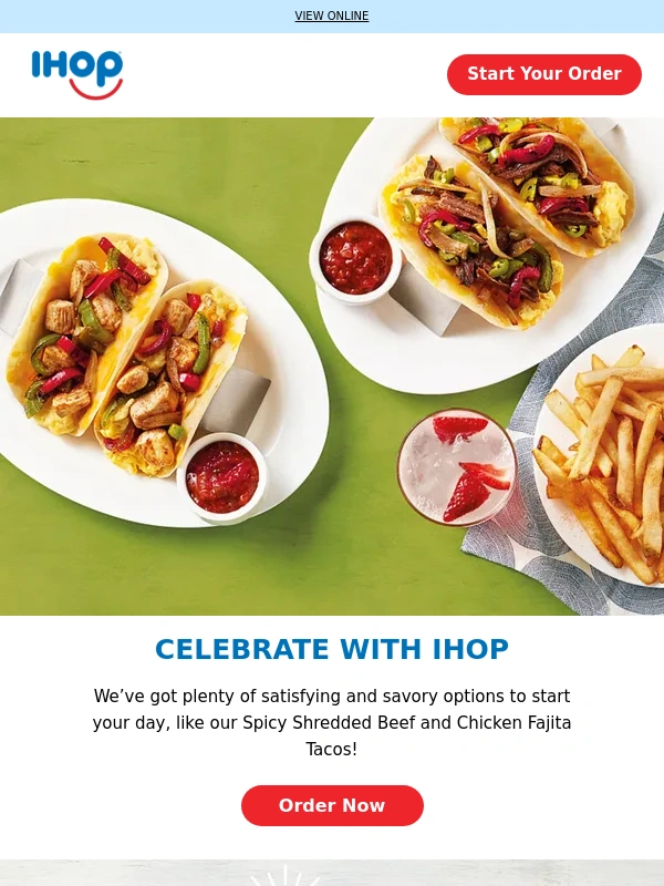 IHOP - Have you tried our Tacos?