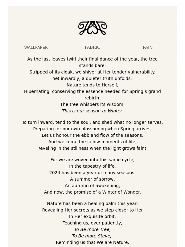 HOUSE OF HACKNEY - A message of hope from our Founder…