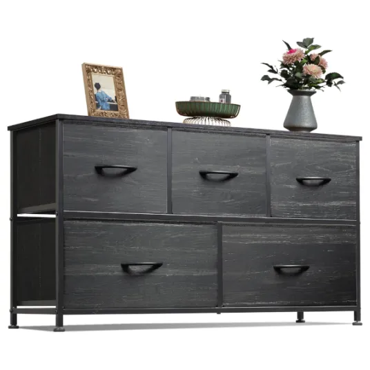 WLive 5-drawer wide chest of drawers