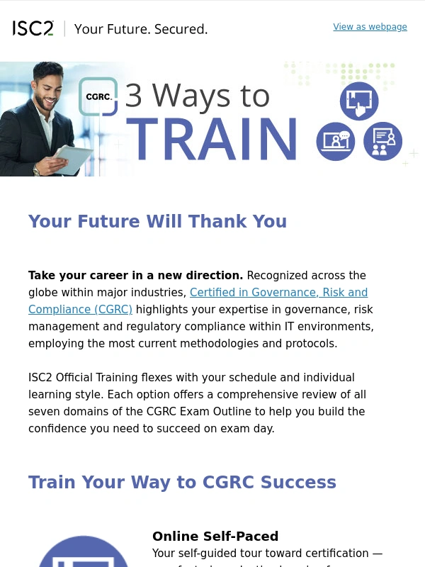 Isc2 - Prep Your Way for CGRC