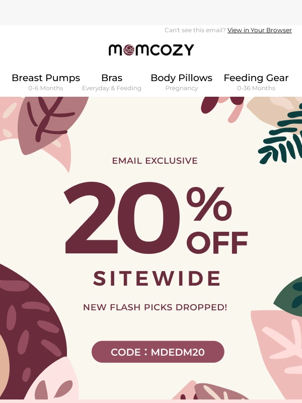Momcozy - ?New Flash Picks Just Dropped！