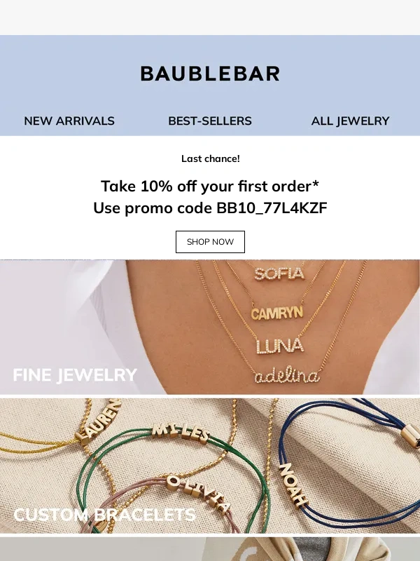 BaubleBar - Chop chop!