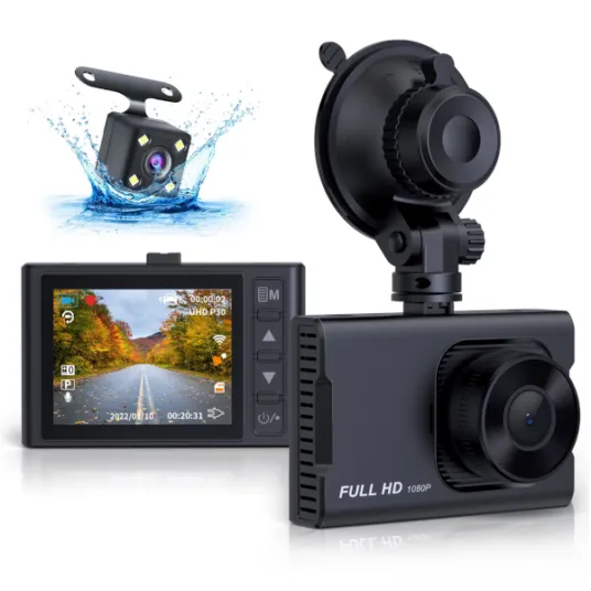 Nexpow front and rear 1080p dash cam with night vision