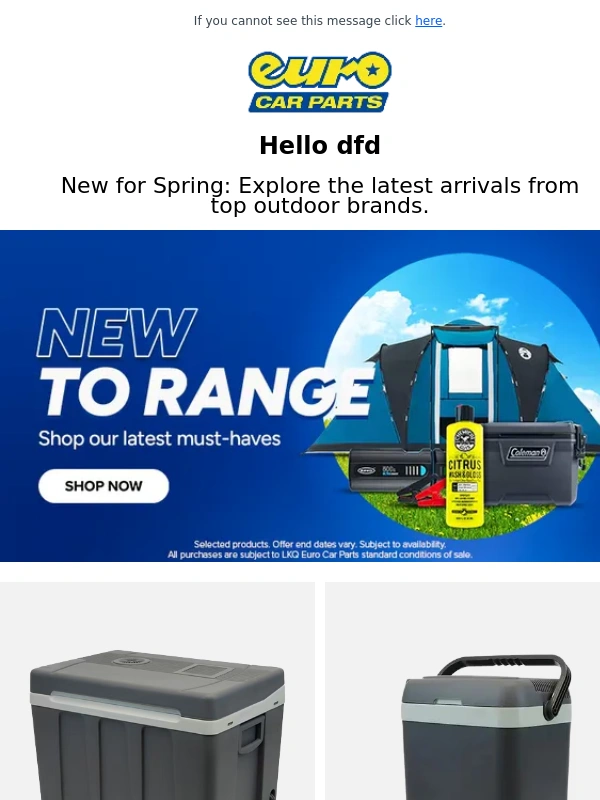 Euro Car Parts - Ends Today! Up To 20% Off Selected Cool boxes | + Get Up To 35% Off Parts*