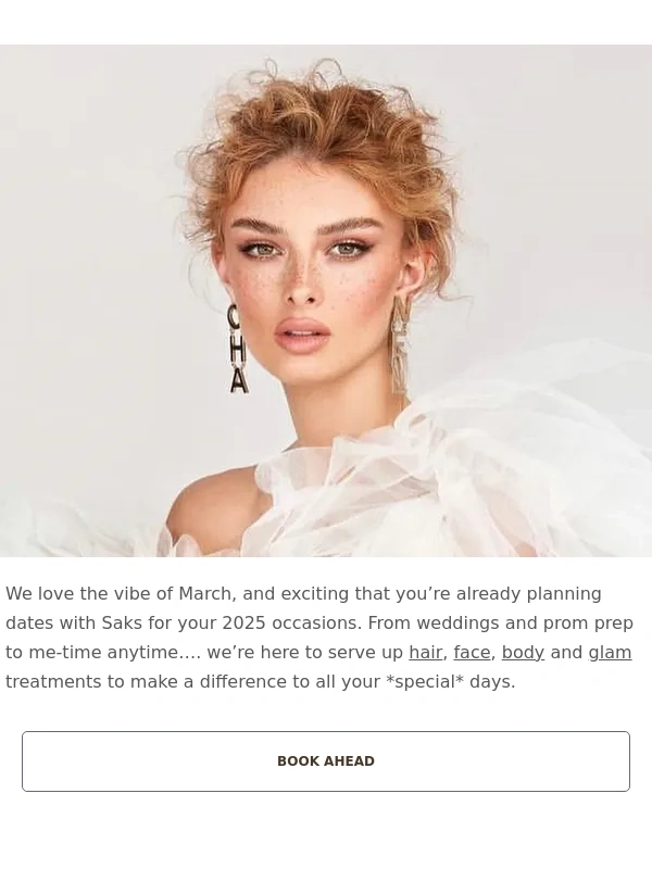 Saks - Mother’s Day treats and occasions prep
