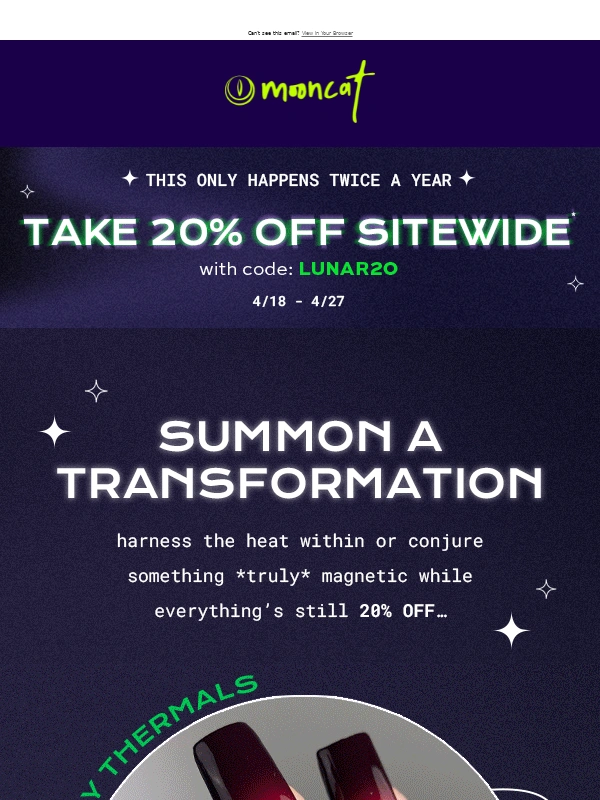 mooncat - Feeling moody? ✹ magical? ☾✧ both 20% OFF