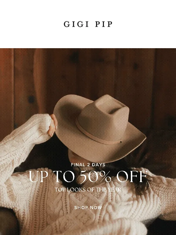Gigi Pip - New Year,New Felt: Up to 50% OFF!
