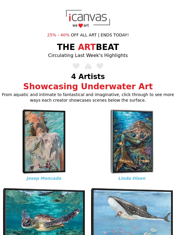 iCanvas - ? Underwater Art,Whimsical Prints & More!