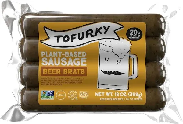 Tofurky Beer Brats Sausage