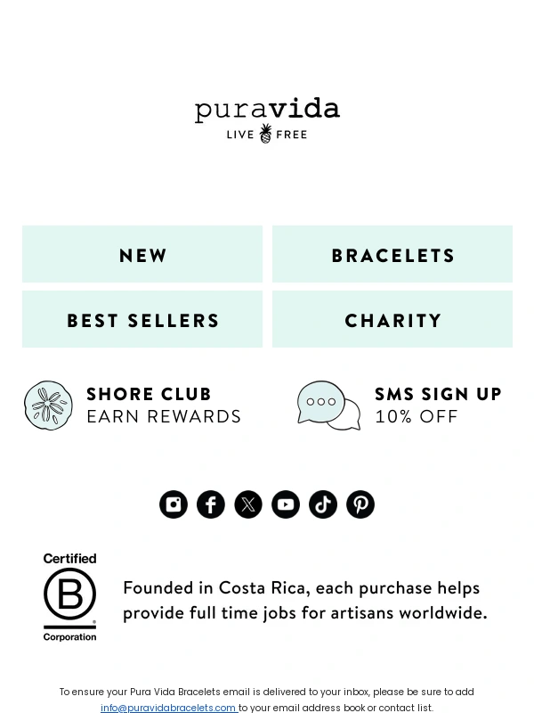 Pura Vida - Welcome to Pura Vida