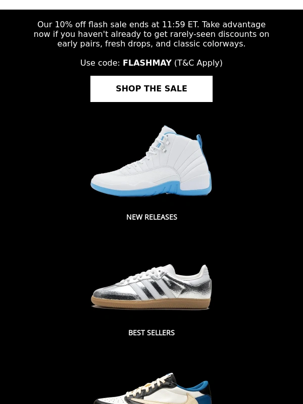 Stadium Goods - ENDING SOON: 10% Off Sitewide