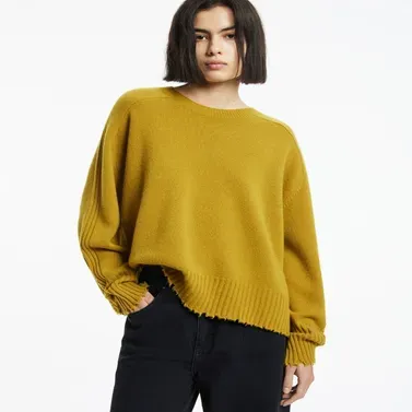 Kiera Cashmere Crew Neck Sweater