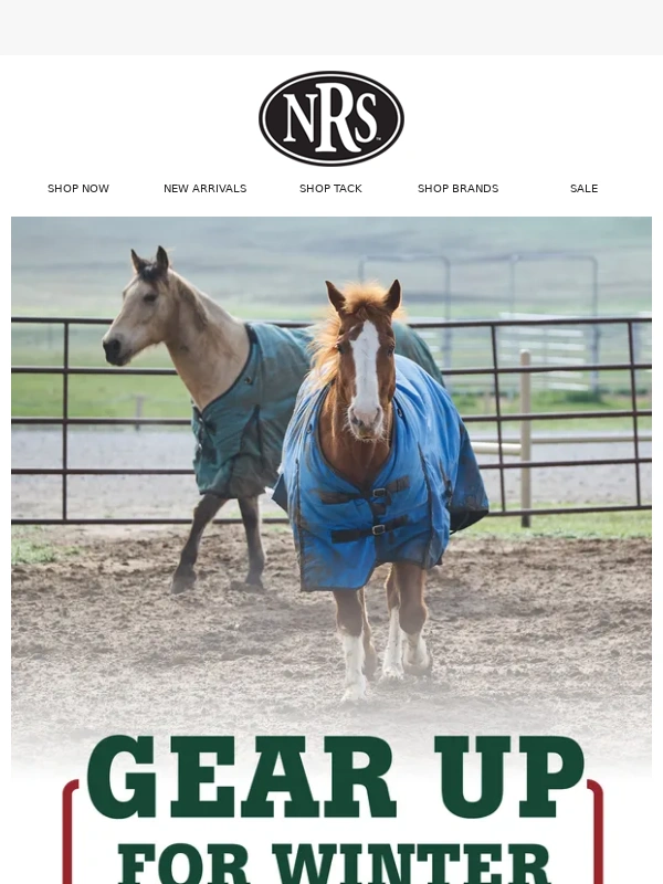 NRS World - Repair or Replace Your Winter Blanket!❄️