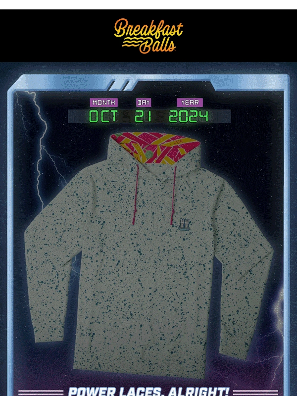 RSVLTS - Surprise! Back to the Future Hoodie! ⚡?️?