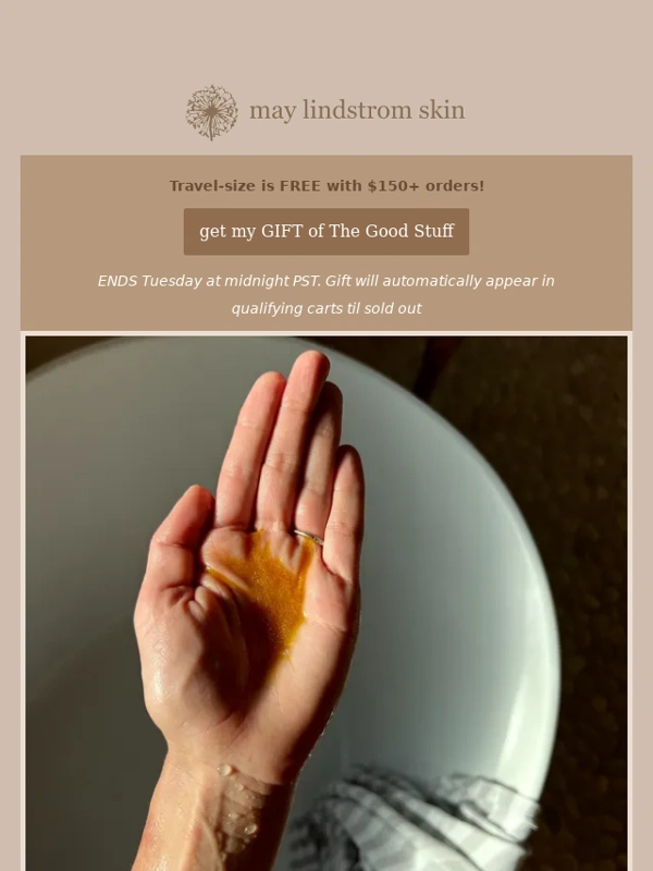 May Lindstrom - Last day to claim your gift!