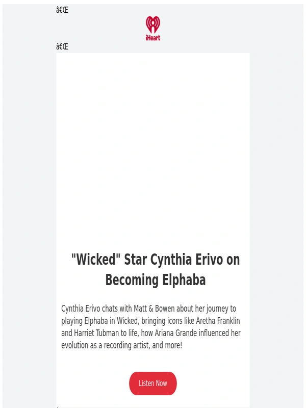 iHeartRadio - Cynthia Erivo on Las Culturistas!