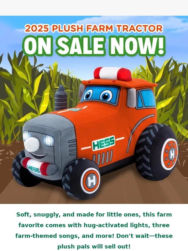 Hess Toy Truck - First-Ever Hess Farm Tractor! ?