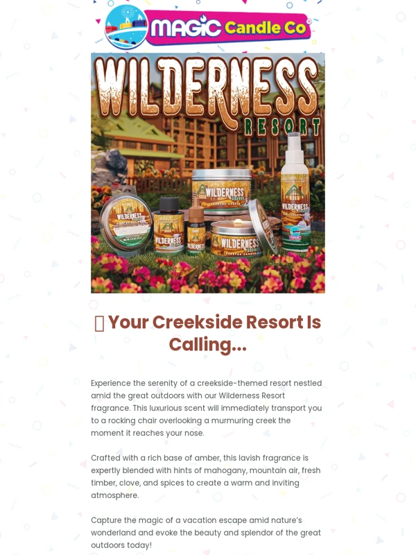 Magic Candle Company - ?️ Smell the Charm of Creekside Tranquility