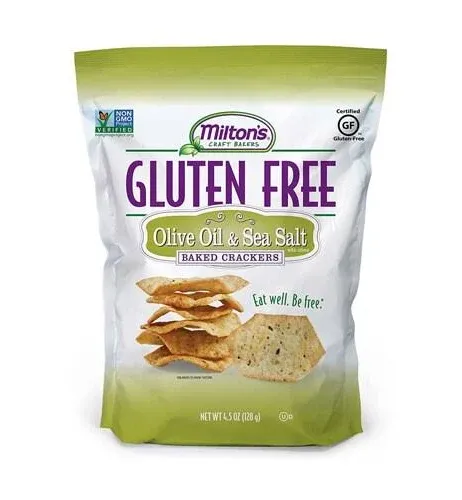 Milton's Gluten Free Olive Oil & Sea Salt Crackers