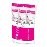 3-Pack 80-Count Swisspers Premium 100% Natural Exfoliating Cotton Pads