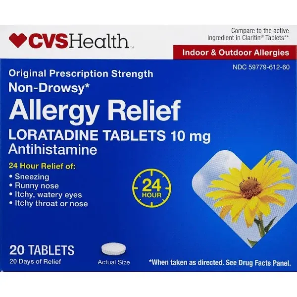 CVS Health Non-Drowsy Allergy Relief