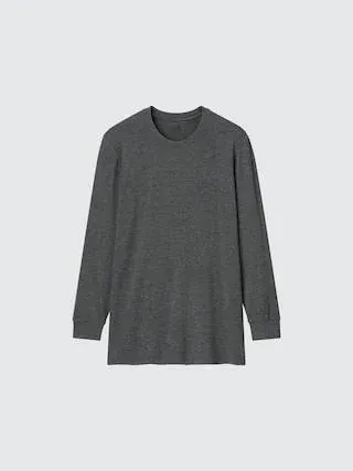 UNIQLO US Men's HEATTECH Cotton T-Shirt