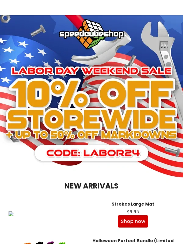 Speedcubeshop - ? Labor Day Weekend Savings! ?