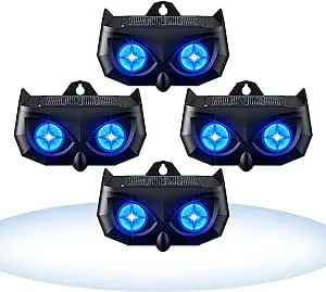 4-Pack X-Pest Solar Powered Predator Lights