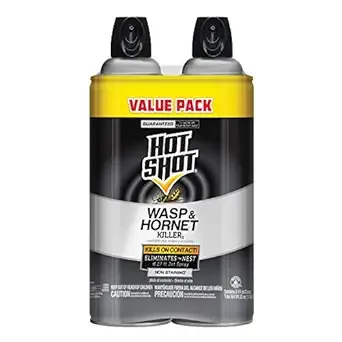 2-Pack 14-Oz Hot Shot Wasp & Hornet Killer Spray $8.82 ($4.41/ea) + Free Shipping w/ Prime or on $35+