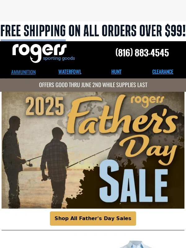 Rogers Sporting Goods - ? Rogers Father's Day SALE!