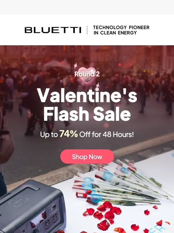 Bluetti - ? Love Sparks,Prices Drop – Up to 74% Off! ?