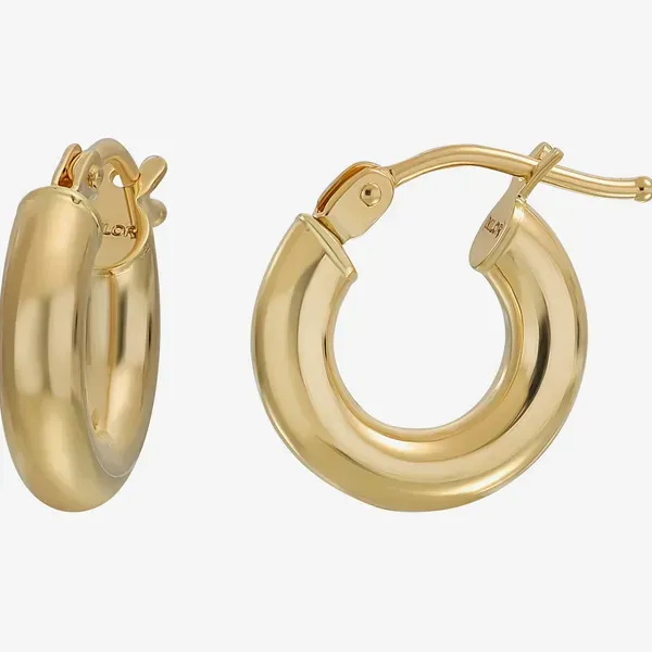 Bony Levy 14K Gold Chunky Hoop Earrings