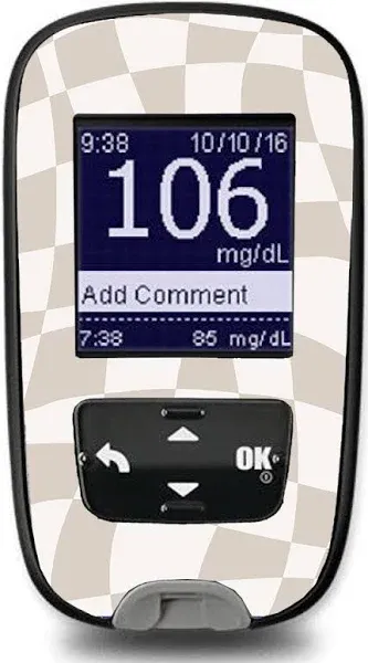 Creamy Check Accu-Chek Guide Glucometer Sticker