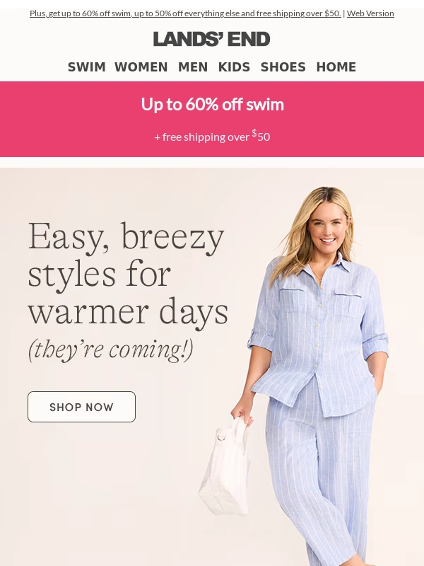 Lands' End Outfitters - Cool,comfortable styles now in stock (not for long!)