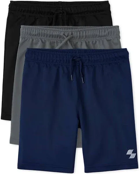 Boys Basketball Shorts 3-Pack - Multi