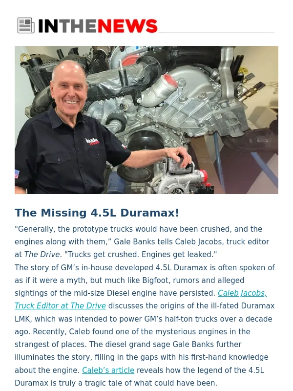 Banks Power - The missing 4.5L Duramax! | Monster-Ram for 2010-12 RAM now 50-state | '83 Ford F-350 get Banks turbo! | BANKS INSIDER
