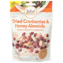 Salad Pizazz Dried Cranberries & Honey Almonds Salad Toppings