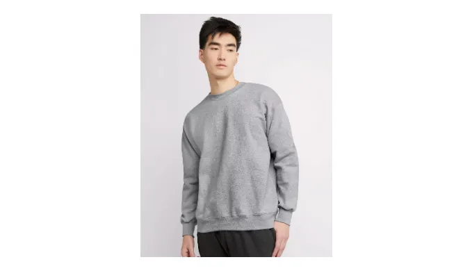 Hanes Sweatshirt Mens Heavyweight Cotton Fleece Crewneck Ultimate Standard S-3XL