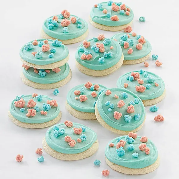 Cheryl's Cookies Buttercream Frosted Cotton Candy Cookies