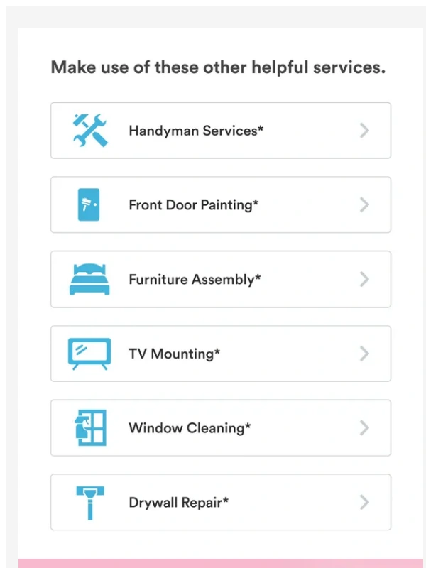 Handy - Trim 15% off TV Mounting Services Today!