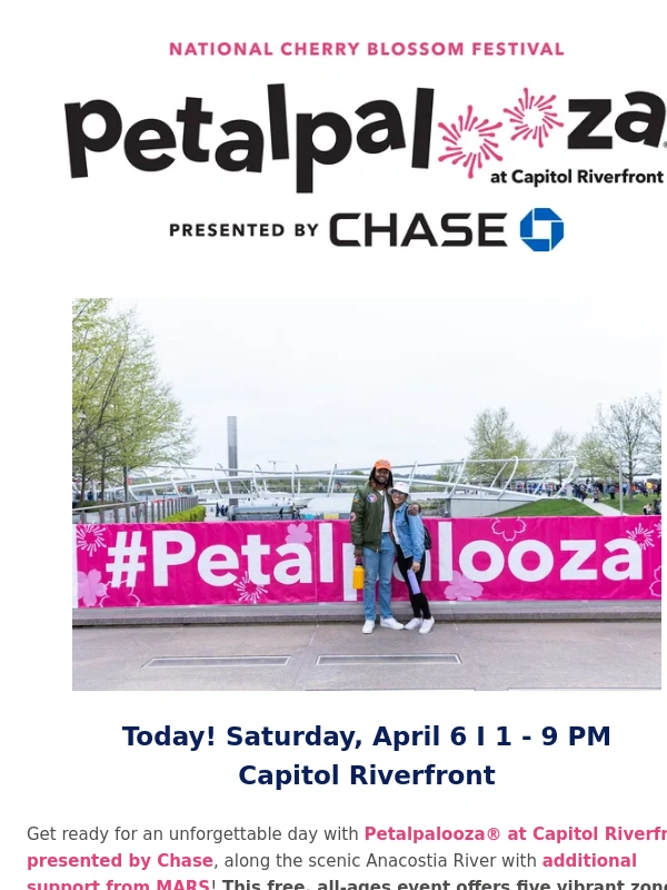 Spothero - Happening Today! Plan Ahead Before Going to Petalpalooza®